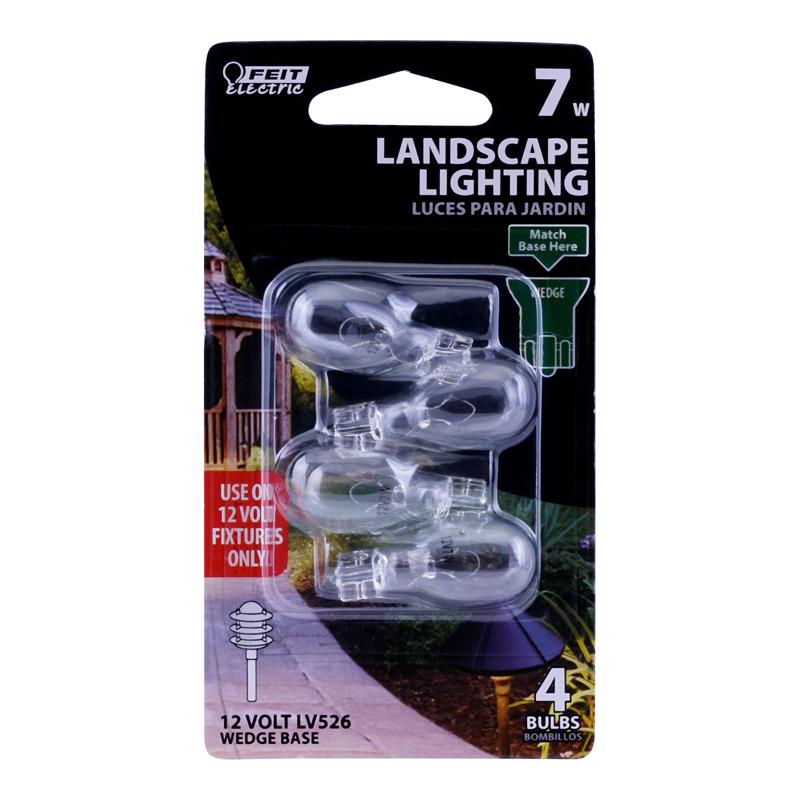 7W T5 WEDGE BULB 4PK Online now