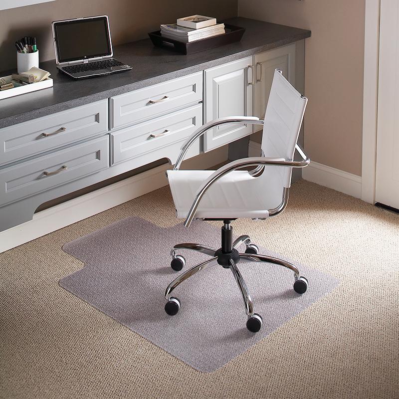 Flash Furniture 36” x 48” Carpet Chair Mat with Lip – MAT-CM11113FD-GG Hot on Sale
