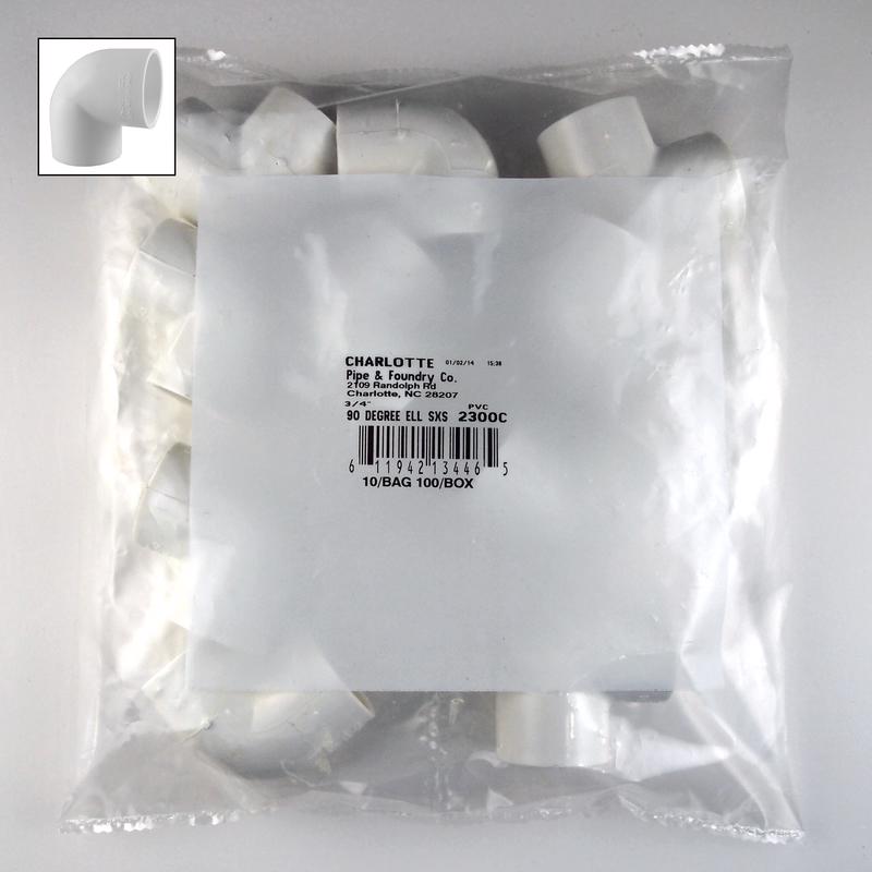 ELBOW PVC3/4″ SCH40 10PK Online Hot Sale