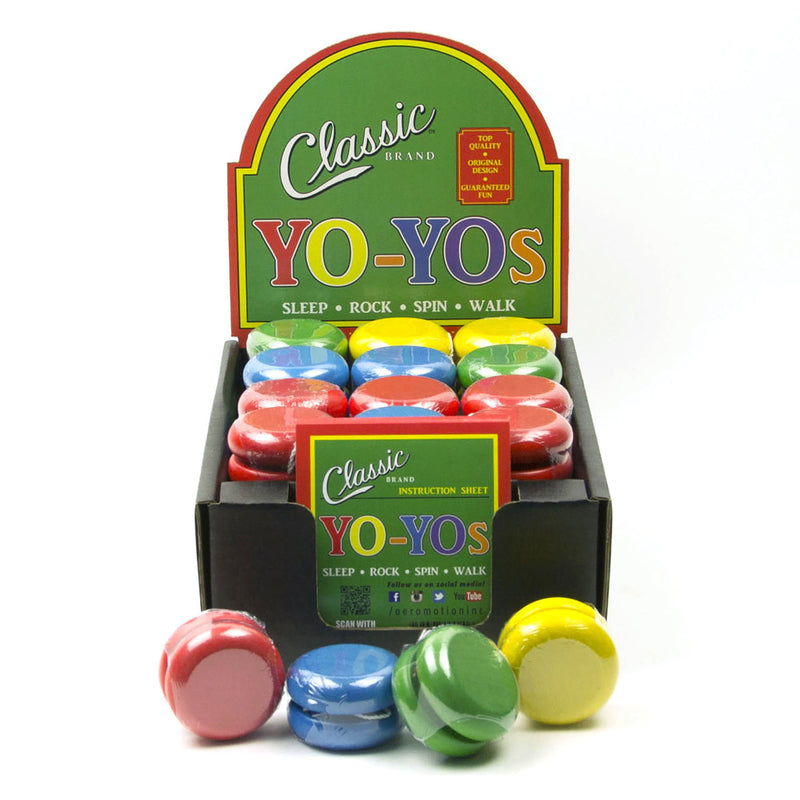 CLASSIC YO-YO WOOD on Sale