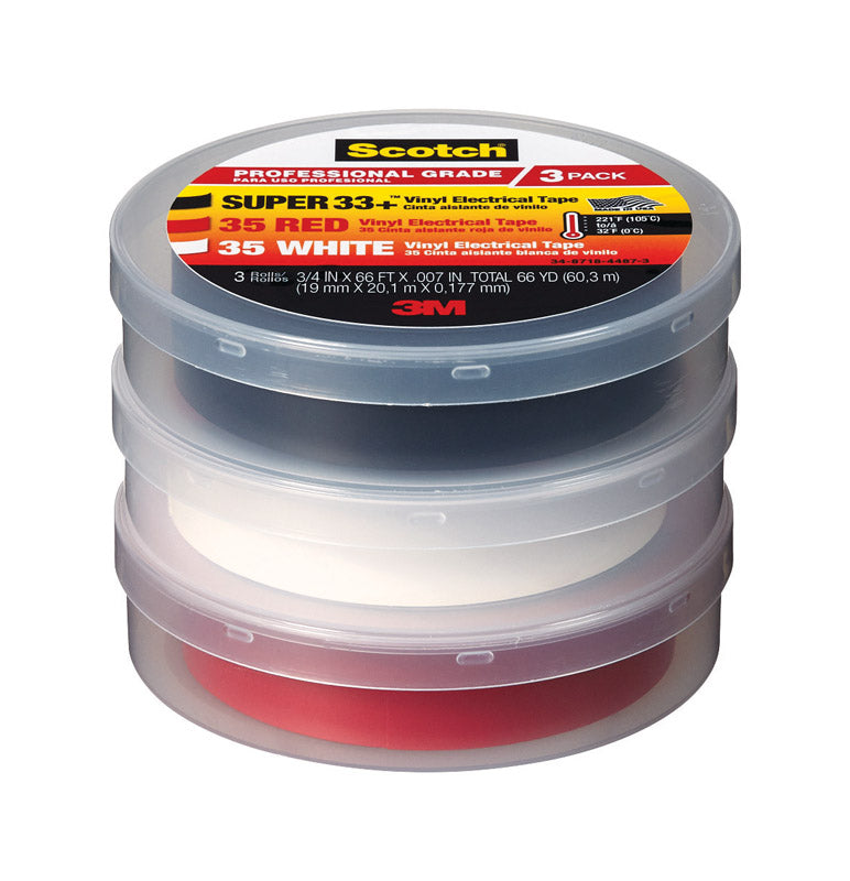 ELEC TAPE 3/4″ ASTD 3PK Hot on Sale