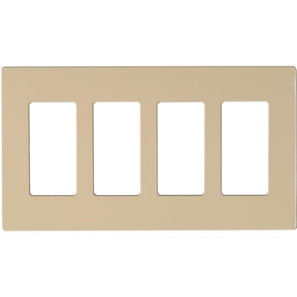CLARO 4 GANG WALLPLATE AL Fashion
