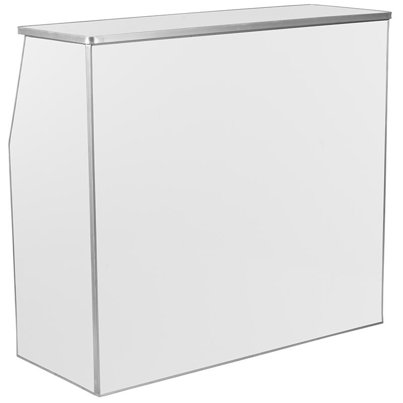 Flash Furniture 4′ White Laminate Foldable Bar – XA-BAR-48-WH-GG Online