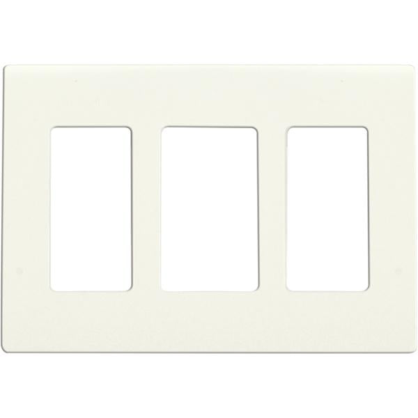 CLARO 3 GANG WALLPLATE WH Discount