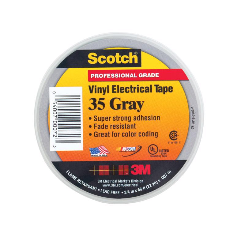ELEC TAPE 3/4″X66′ GRY Hot on Sale