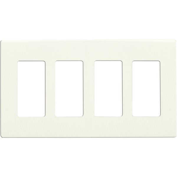 CLARO 4 GANG WALLPLATE WH Online