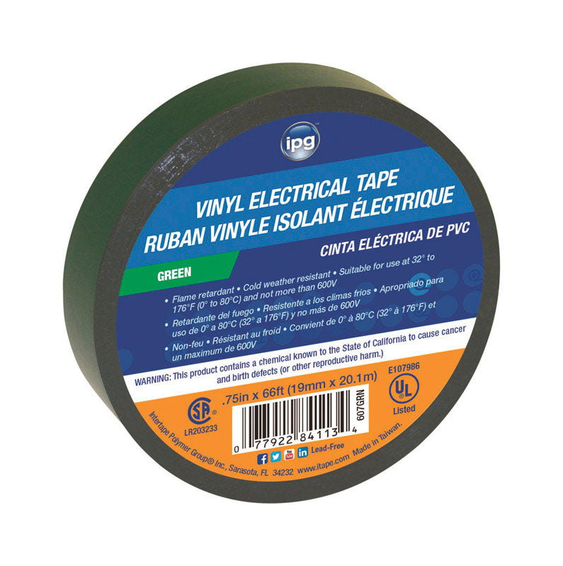 ELEC TAPE GRN .75″X60′ on Sale
