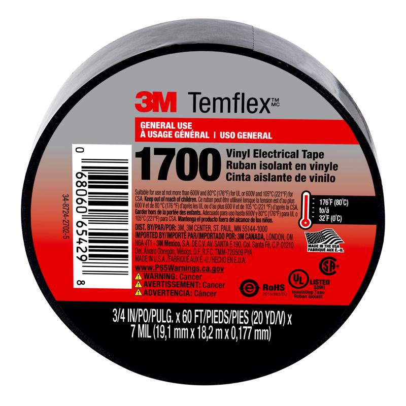 ELEC TAPE BLK 3/4″X60′ on Sale