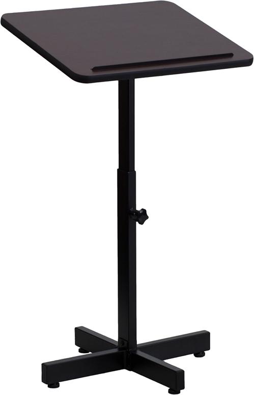 Flash Furniture Adjustable Height Metal Lectern in Mahogany – XU-LECTERN-ADJ-GG Online Hot Sale