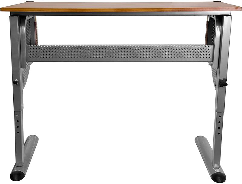 Flash Furniture Adjustable Drawing and Drafting Table with Pewter Frame – NAN-JN-2433-GG Online Sale