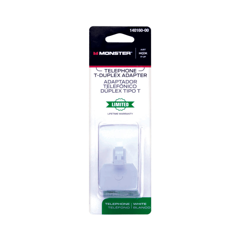 ADAPTER DUPLEX WHITE on Sale