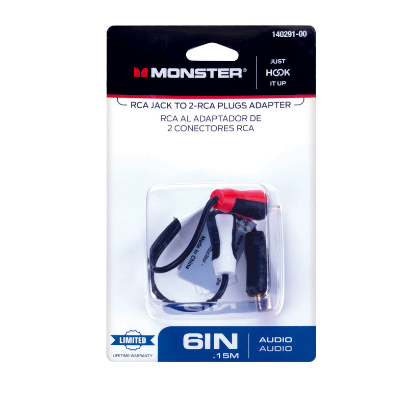 ADAPTER “Y” RCA 1F TO 2M on Sale