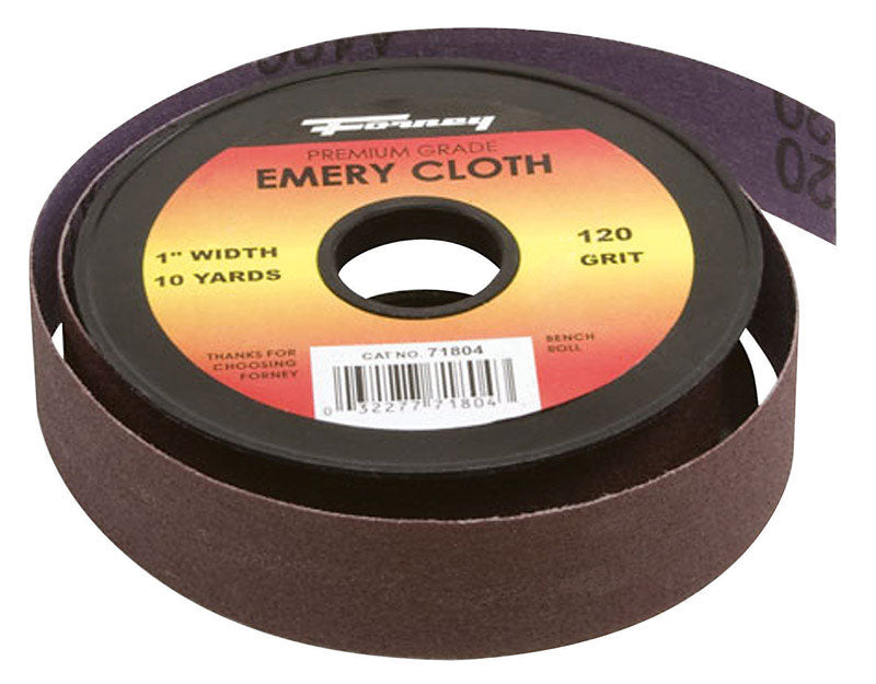 EMERYCLOTH1″X10YD 120GRT Supply