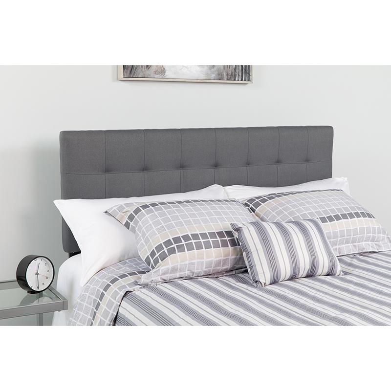 Flash Furniture Bedford Tufted Upholstered Twin Size Headboard in Dark Gray Fabric – HG-HB1704-T-DG-GG Online