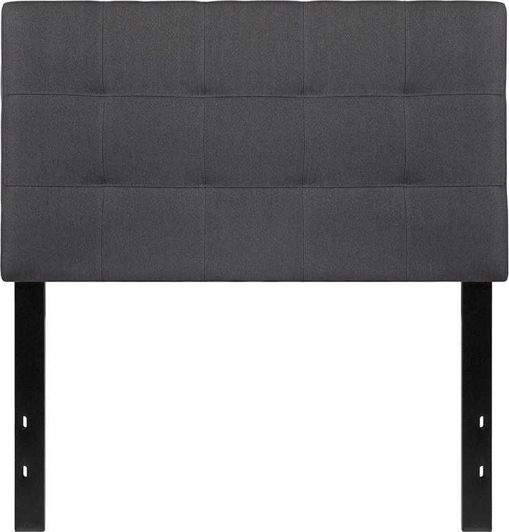 Flash Furniture Bedford Tufted Upholstered Twin Size Headboard in Dark Gray Fabric – HG-HB1704-T-DG-GG Online
