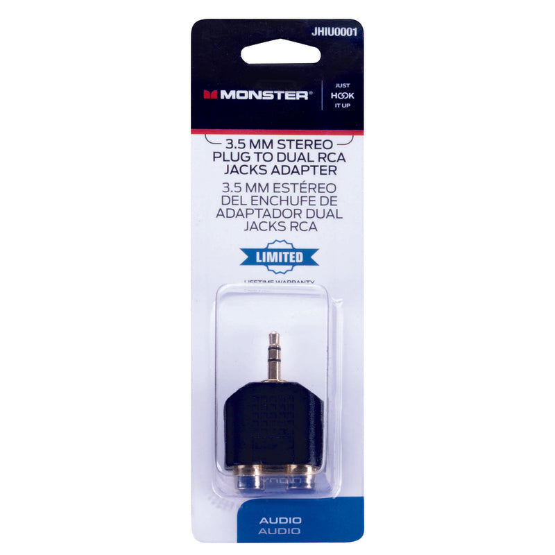 ADAPTR 3.5MM TO DUAL RCA on Sale