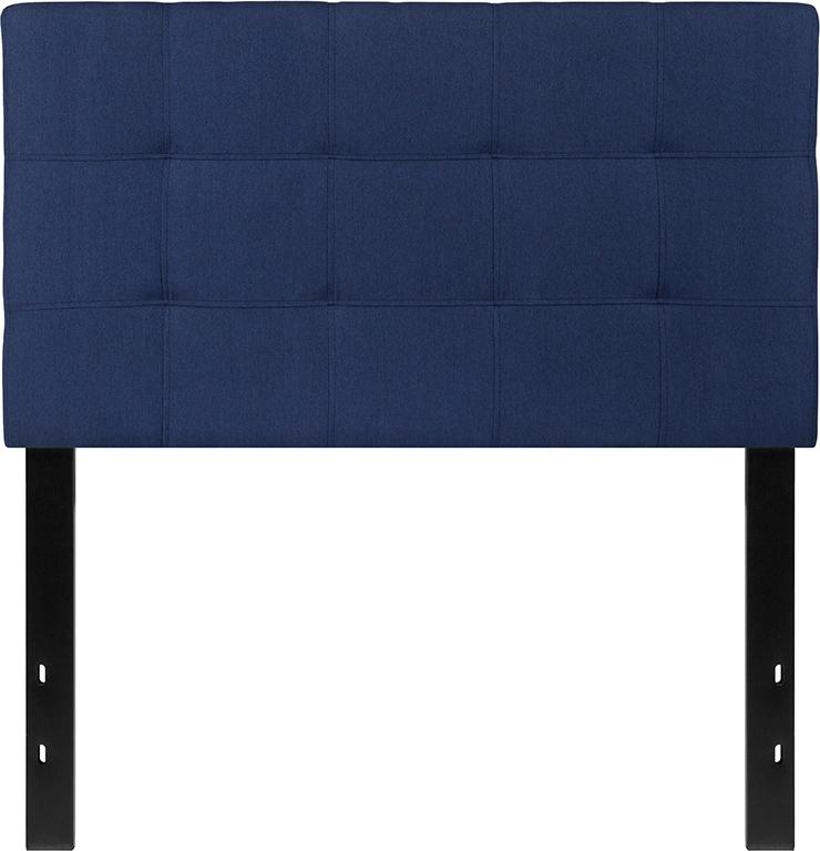 Flash Furniture Bedford Tufted Upholstered Twin Size Headboard in Navy Fabric – HG-HB1704-T-N-GG Online now