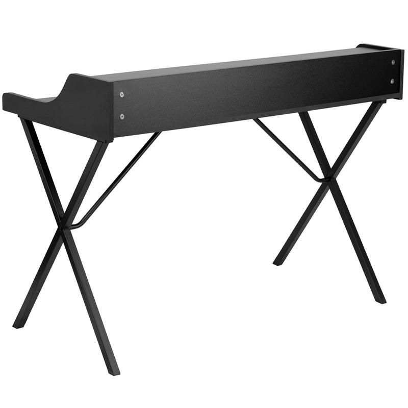 Flash Furniture Black Computer Desk with Top Shelf – NAN-2124-GG Supply
