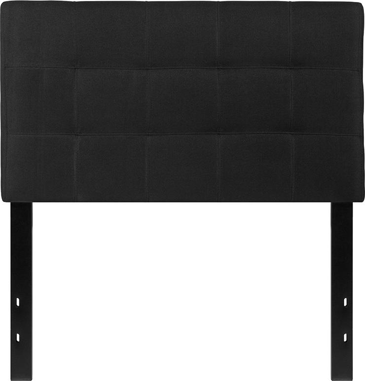 Flash Furniture Bedford Tufted Upholstered Twin Size Headboard in Black Fabric – HG-HB1704-T-BK-GG Sale