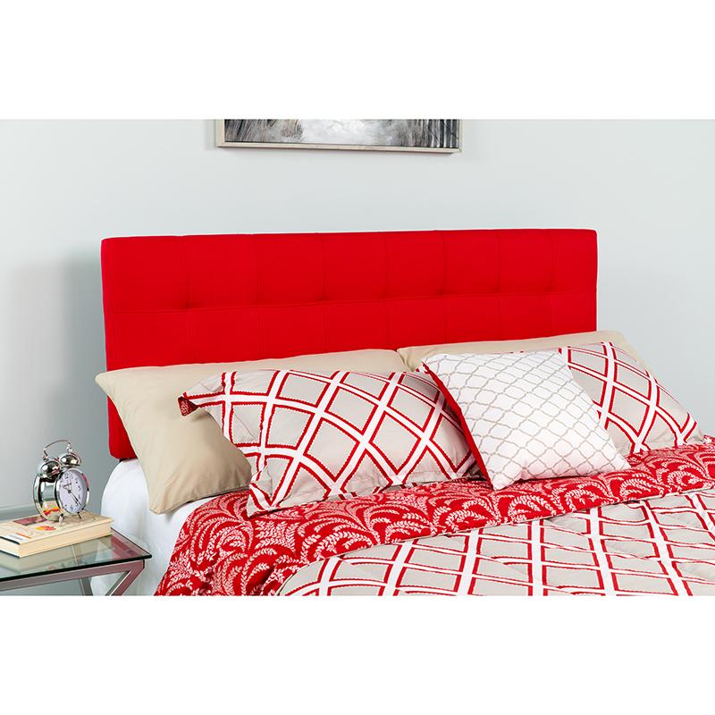 Flash Furniture Bedford Tufted Upholstered Twin Size Headboard in Red Fabric – HG-HB1704-T-R-GG Supply