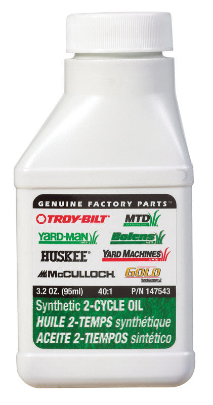 ENGINE OIL 2CYC MTD3.2OZ Supply