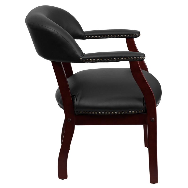 Flash Furniture Black Vinyl Luxurious Conference Chair with Accent Nail Trim – B-Z105-BLACK-GG Online Hot Sale