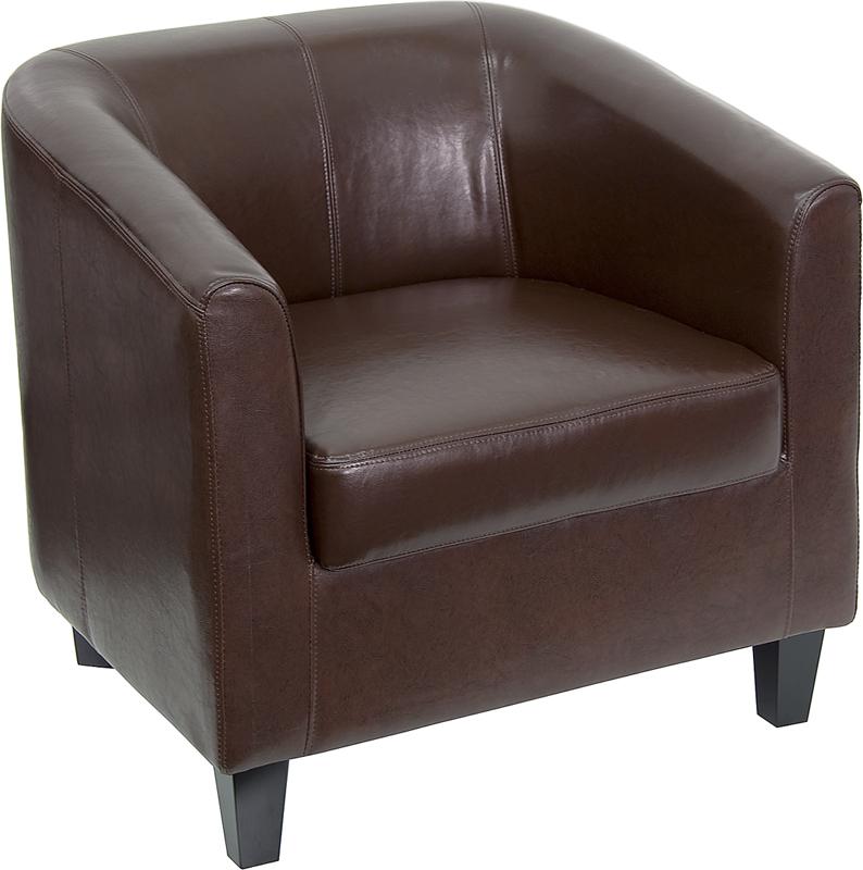 Flash Furniture Brown Leather Lounge Chair – BT-873-BN-GG Supply