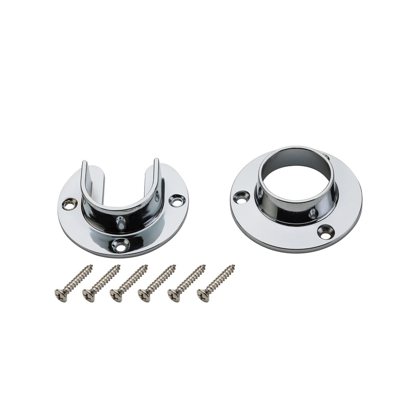 CLOSET FLANGE SET CHROM Fashion