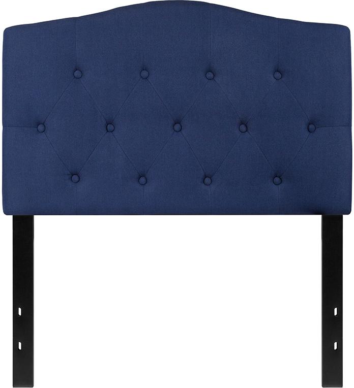 Flash Furniture Cambridge Tufted Upholstered Twin Size Headboard in Navy Fabric – HG-HB1708-T-N-GG Online
