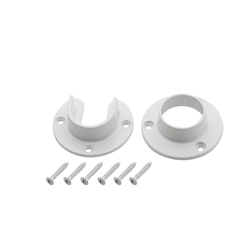 CLOSET FLANGE SET WHITE Hot on Sale