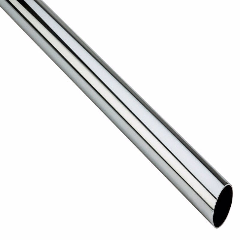 CLOSET ROD 8FT CHROME Fashion