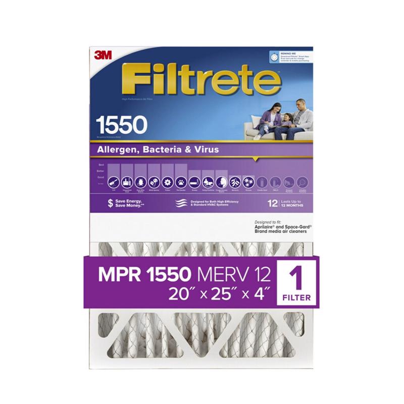 AIR FLTR 20X25X4 1550MPR on Sale