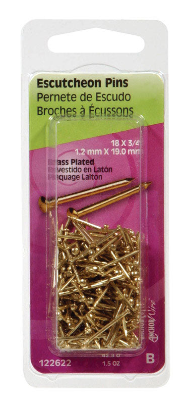 ESCUTCHEON3/4X18BRS PLTE Supply