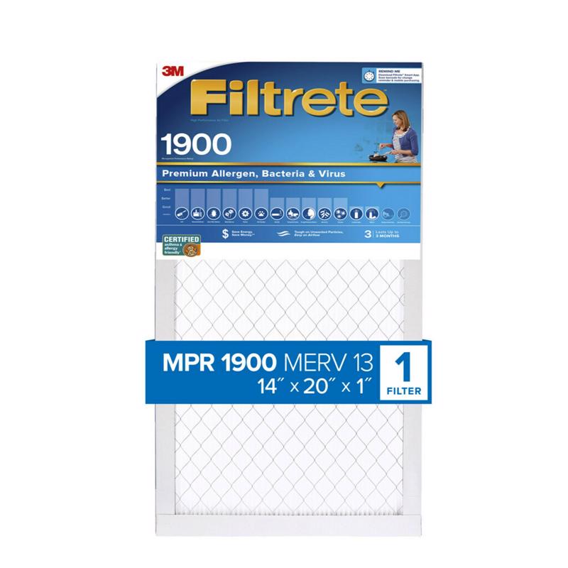 AIR FLTR 14X20X1 1900MPR Supply
