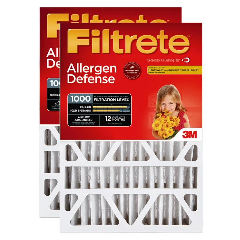 AIR FILTER 20X25X4 2PK Supply