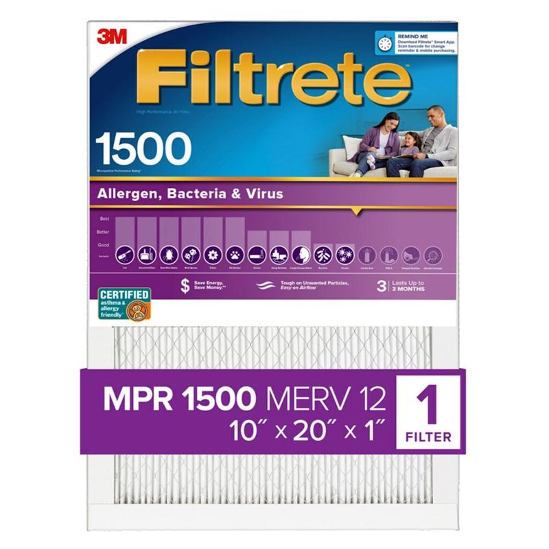 AIR FLTR 10X20X1 1500MPR Online Hot Sale