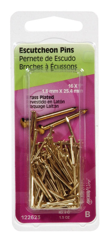 ESCUTCHEON PIN1″X16PLTD Fashion