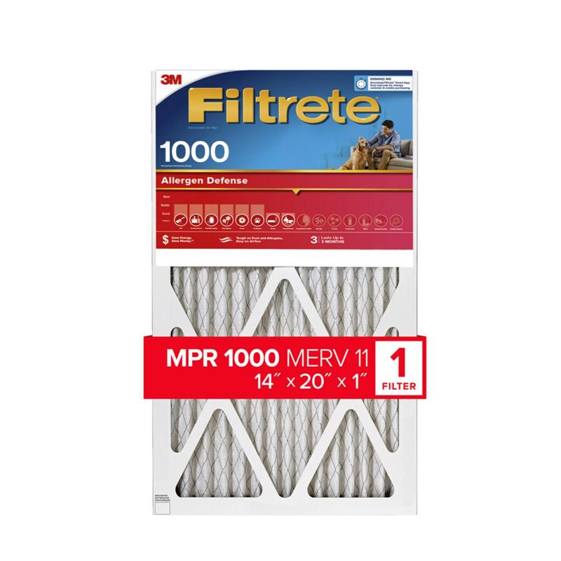 AIR FLTR 14X20X1 1000MPR Discount
