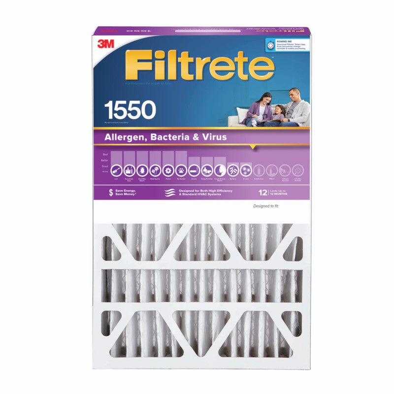AIR FLTR 16X25X4 1550MPR Supply