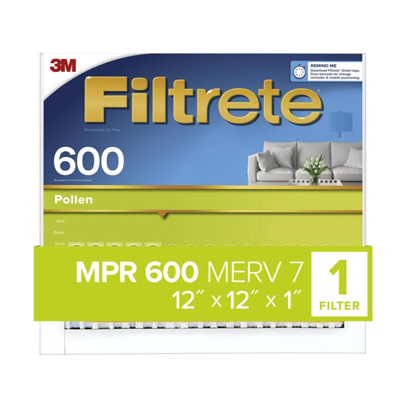 AIR FLTR 12X12X1 600MPR Online Hot Sale