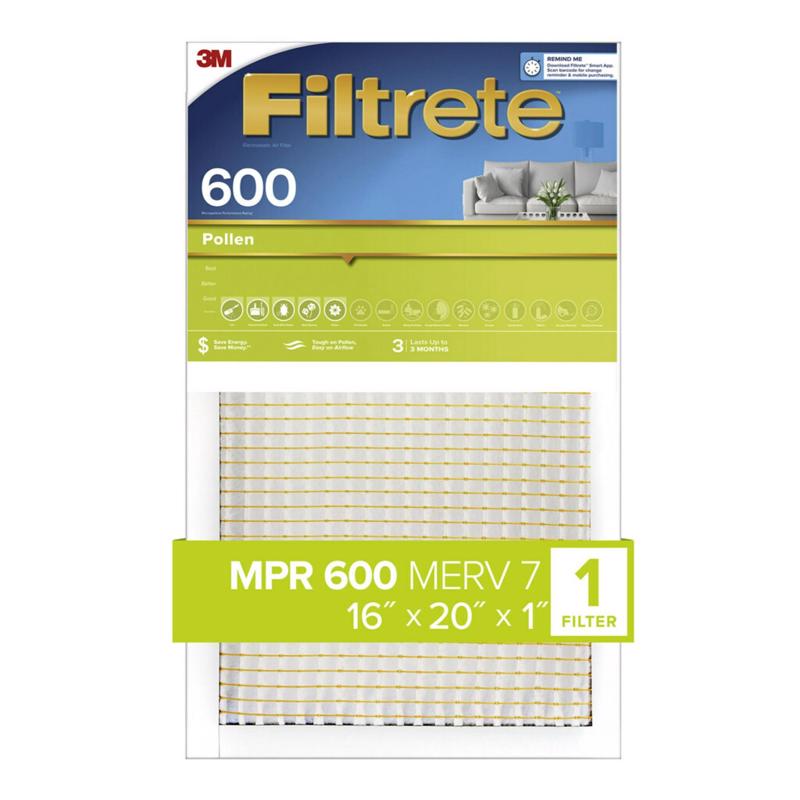 AIR FLTR 16X20X1 600MPR Sale