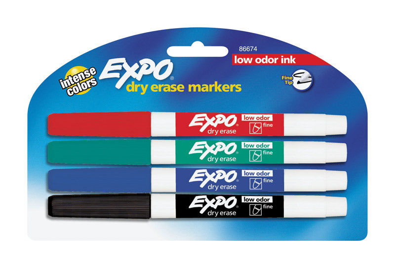 EXPO DRY ERASEMARKER 4CT Fashion
