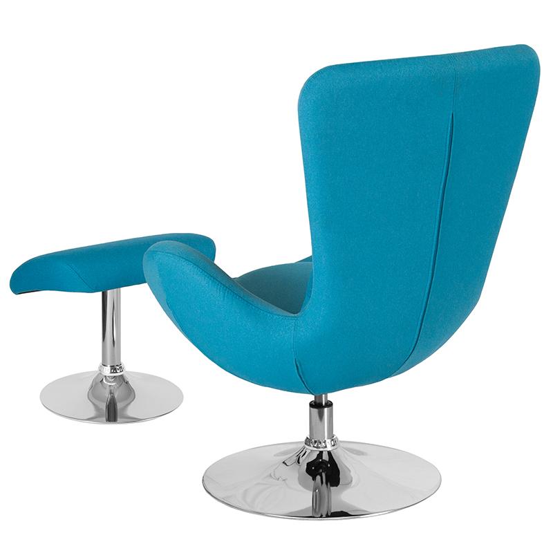 Flash Furniture Egg Series Aqua Fabric Side Reception Chair with Ottoman – CH-162430-CO-AQ-FAB-GG Online