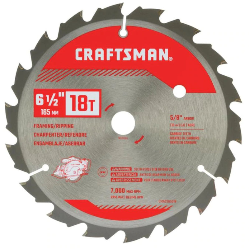 CM CIRC BLADE 6-1/2 18T Hot on Sale