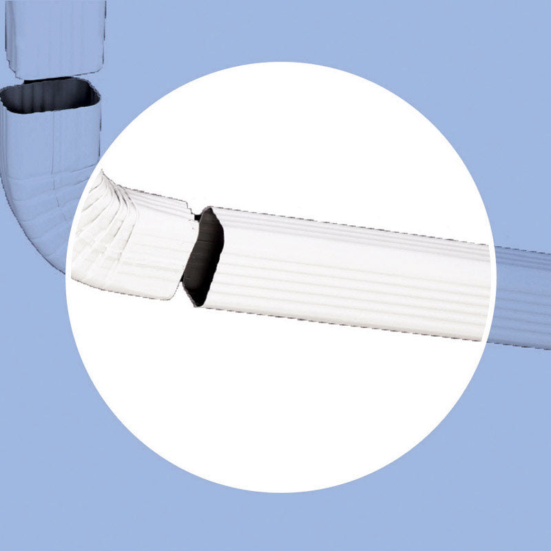 EXT DOWNSPOUT WHT 2X3X15 Fashion