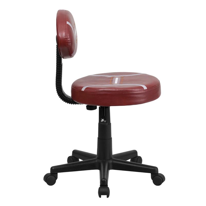 Flash Furniture Football Swivel Task Chair – BT-6181-FOOT-GG Supply