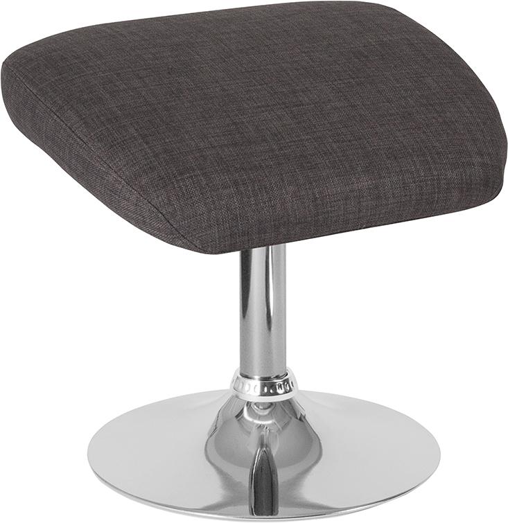 Flash Furniture Egg Series Dark Gray Fabric Ottoman – CH-162430-O-DKGY-FAB-GG Sale