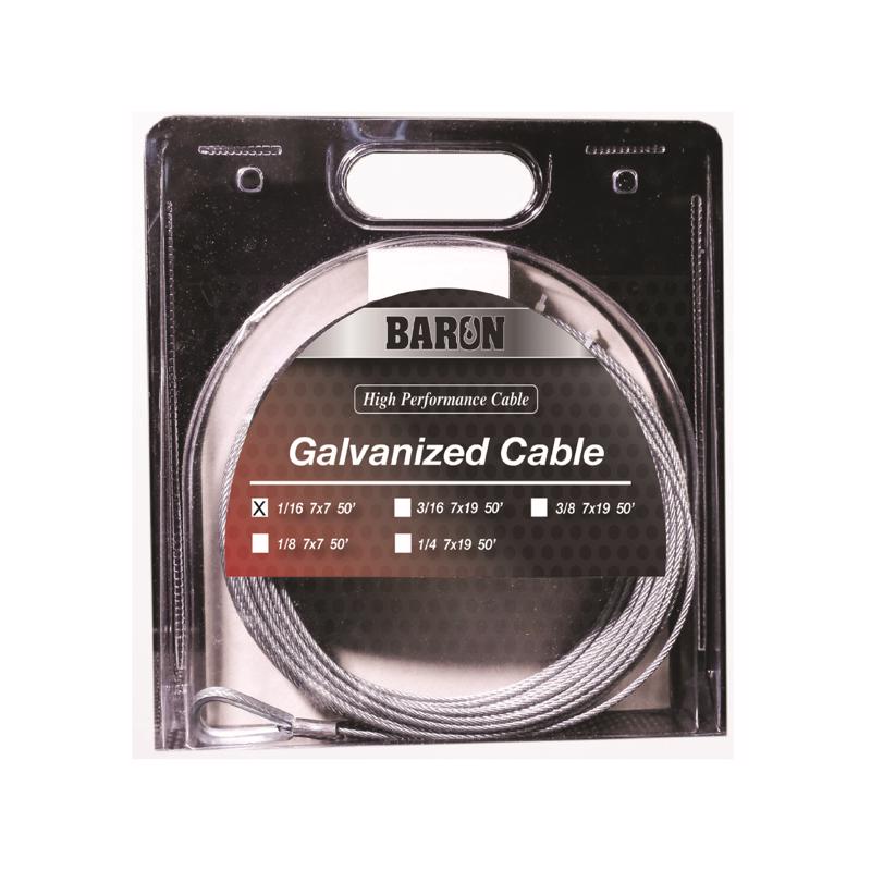 AIRCRFT CABL 50’L 1/16″D Fashion