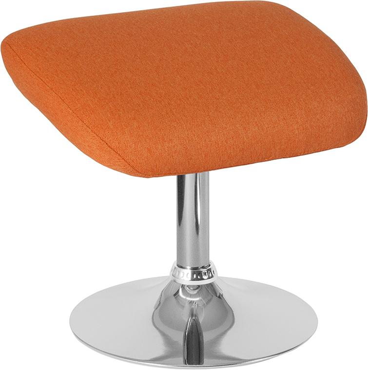 Flash Furniture Egg Series Orange Fabric Ottoman – CH-162430-O-OR-FAB-GG Discount