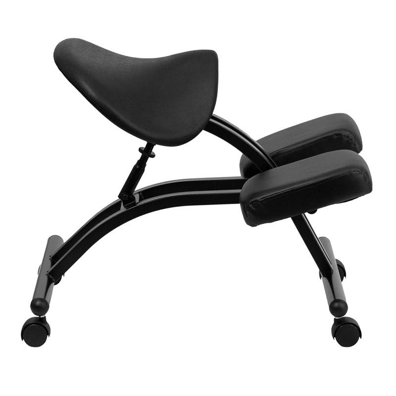 Flash Furniture Ergonomic Kneeling Chair with Black Saddle Seat – WL-1421-GG Online Hot Sale